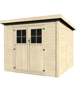 CASETTA IN LEGNO DA GIARDINO DECOR ET JARDIN "TALION" IN ABETE BIANCO NORDICO 250X256X202 CM